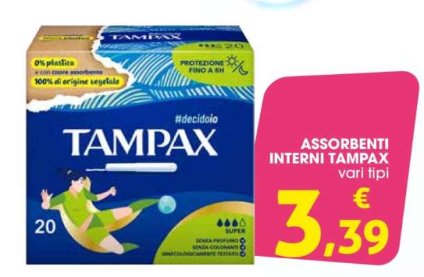 ASSORBENTI INTERNI TAMPAX