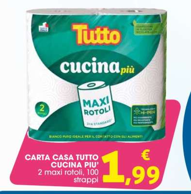Carta casa Tutto Cucina Più