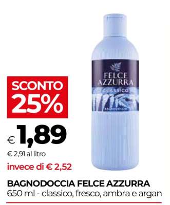 Bagnodoccia Felce Azzurra