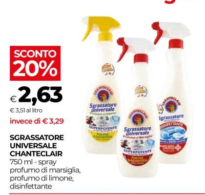Sgrassatore Universale Chanteclair