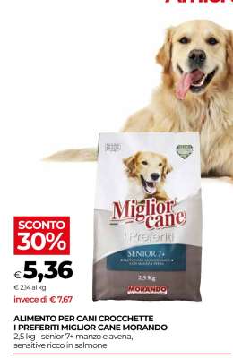 ALIMENTO PER CANI CROCCHETTE I PREFERITI MIGLIOR CANE MORANDO