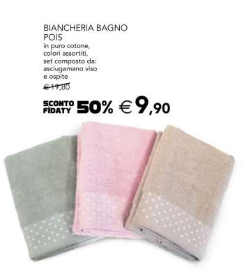 BIANCHERIA BAGNO POIS