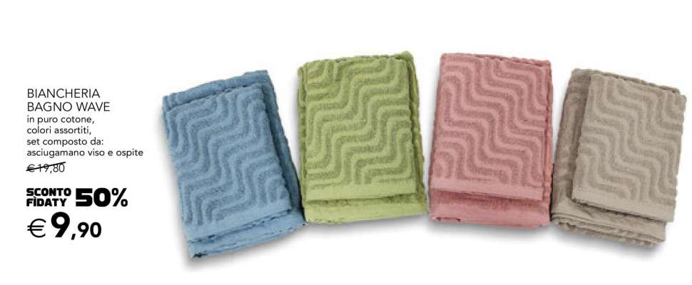 BIANCHERIA BAGNO WAVE