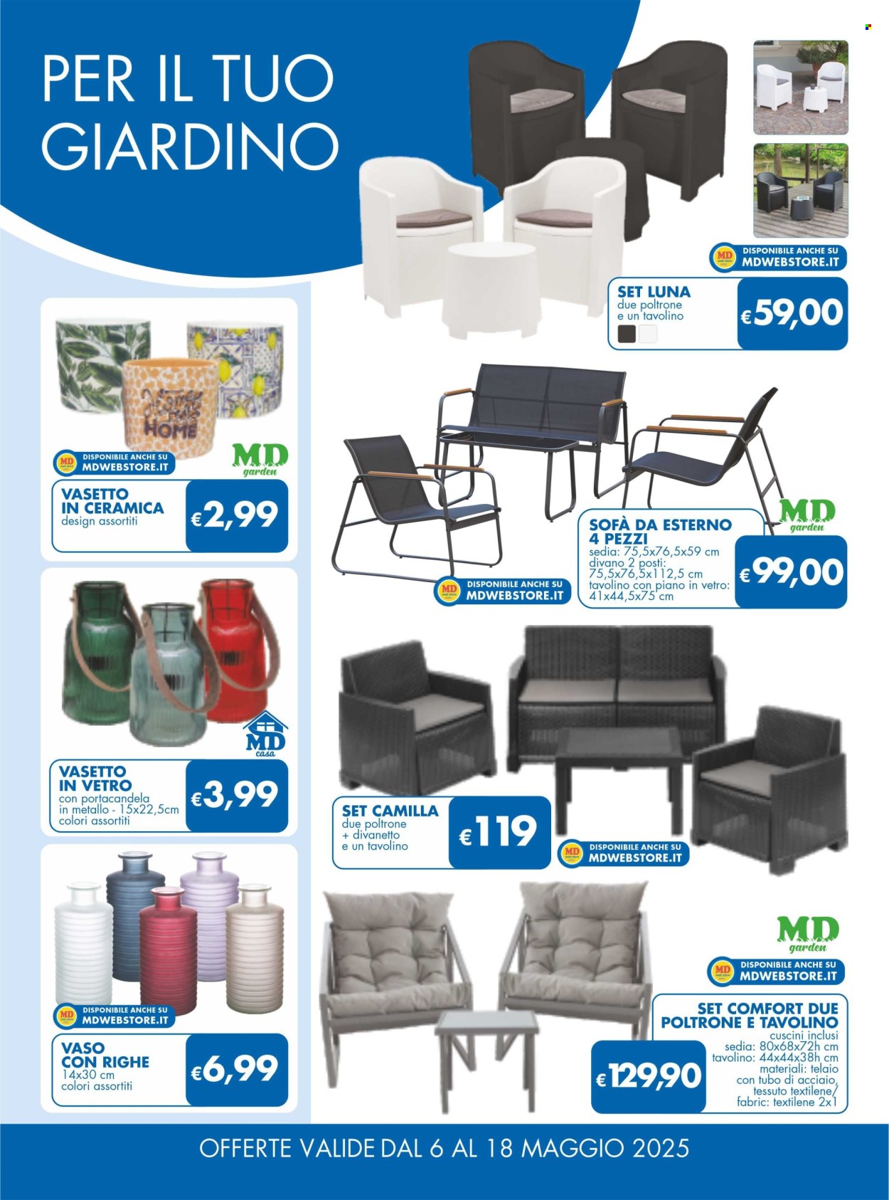 Volantino MD Discount - 6/5/2025 - 18/5/2025. Pagina 1