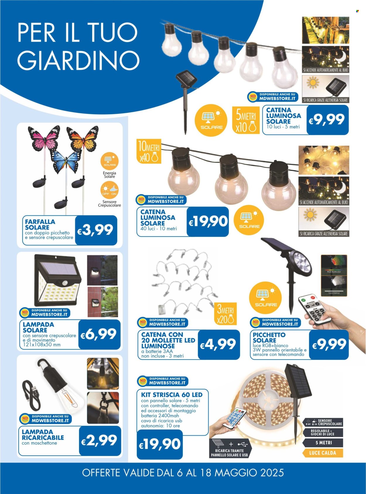 Volantino MD Discount - 6/5/2025 - 18/5/2025. Pagina 1