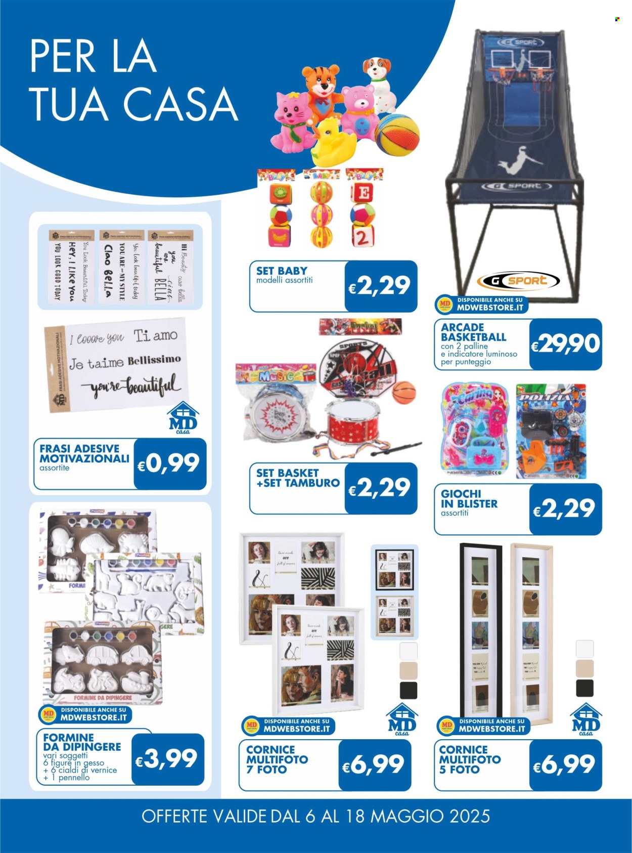 Volantino MD Discount - 6/5/2025 - 18/5/2025. Pagina 1
