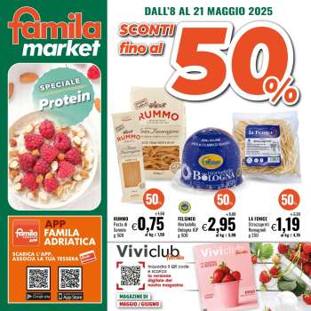 Volantino Famila - 8/5/2025 - 21/5/2025.