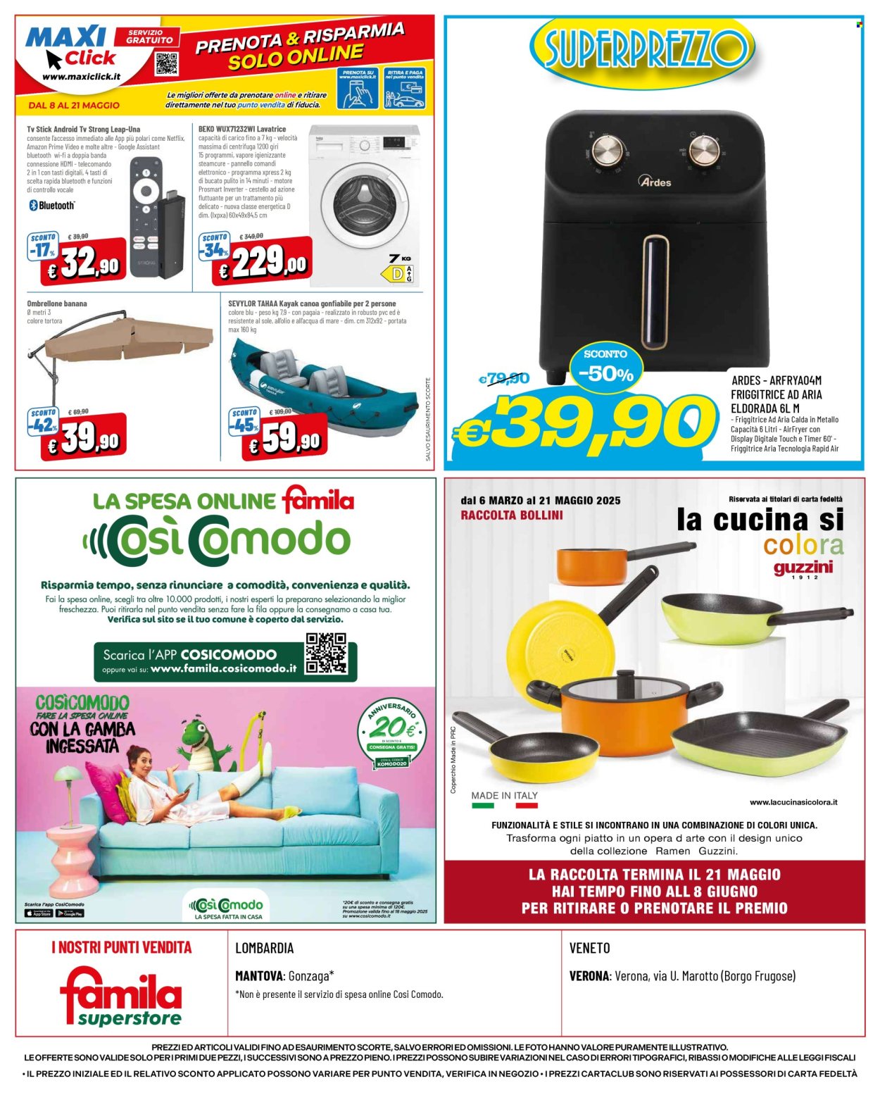Volantino Famila - 8/5/2025 - 21/5/2025. Pagina 1