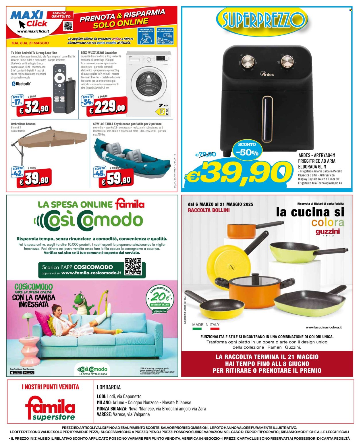 Volantino Famila - 8/5/2025 - 21/5/2025. Pagina 1