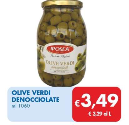 OLIVE VERDI DENOCCIOLATE