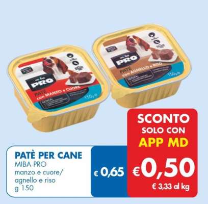 Patè per cane