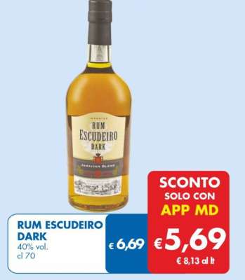 RUM ESCUDEIRO DARK