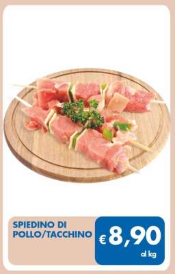 SPIEDINO DI POLLO/TACCHINO