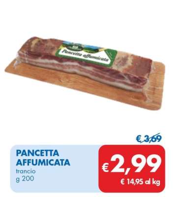 Pancetta affumicata