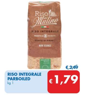 Riso integrale parboiled