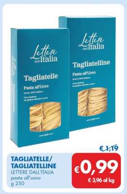 TAGLIATELLE/TAGLIATELLINE