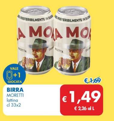 BIRRA MORETTI
