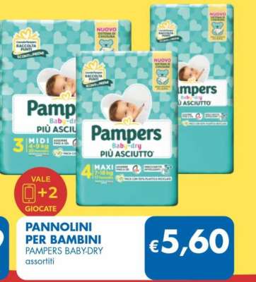 PANNOLINI PER BAMBINI