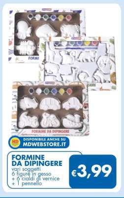 FORMINE DA DIPINGERE
