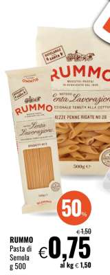 RUMMO Pasta di Semola g 500