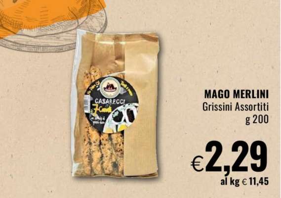 MAGO MERLINI Grissini Assortiti
