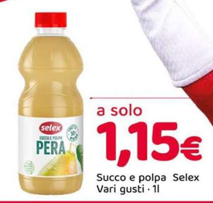 Selex Succo e polpa Pera
