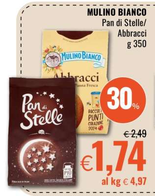 MULINO BIANCO Pan di Stelle/Abbracci