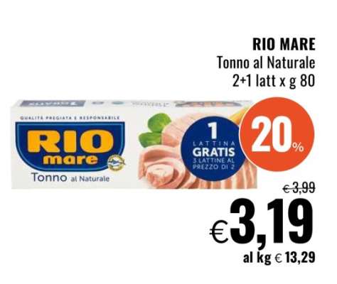 Rio Mare Tonno al naturale