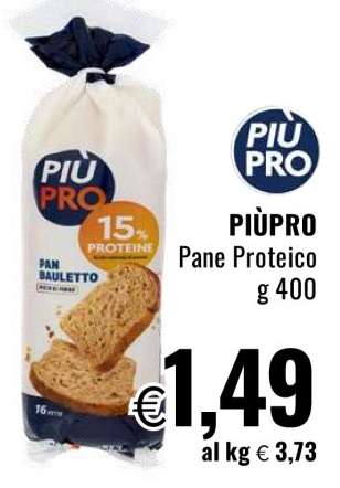 PIÙPRO Pane Proteico