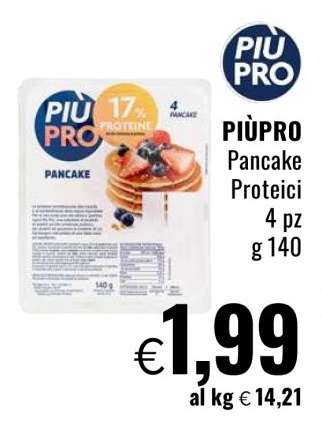 PIÙPRO Pancake Proteici