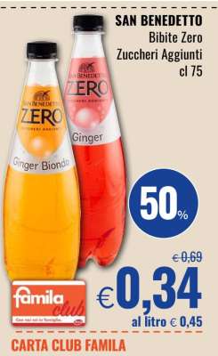 San Benedetto Bibite Zero