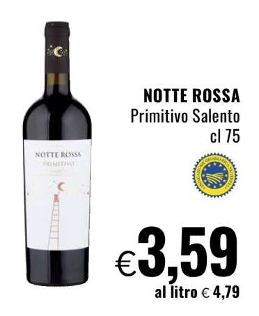 NOTTE ROSSA Primitivo Salento
