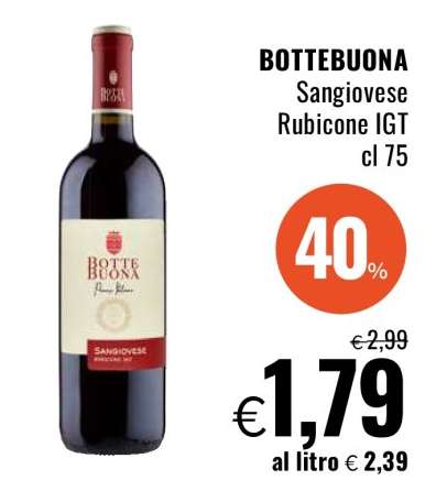 BOTTEBUONA Sangiovese Rubicone IGT