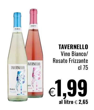 TAVERNELLO Vino Bianco/Rosato Frizzante