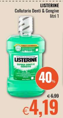 LISTERINE Collutorio Denti & Gengive
