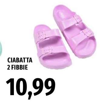 CIABATTA 2 FIBBIE