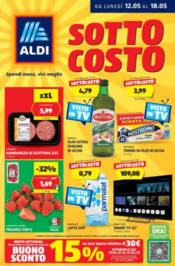 Volantino Aldi - 12/5/2025 - 18/5/2025.