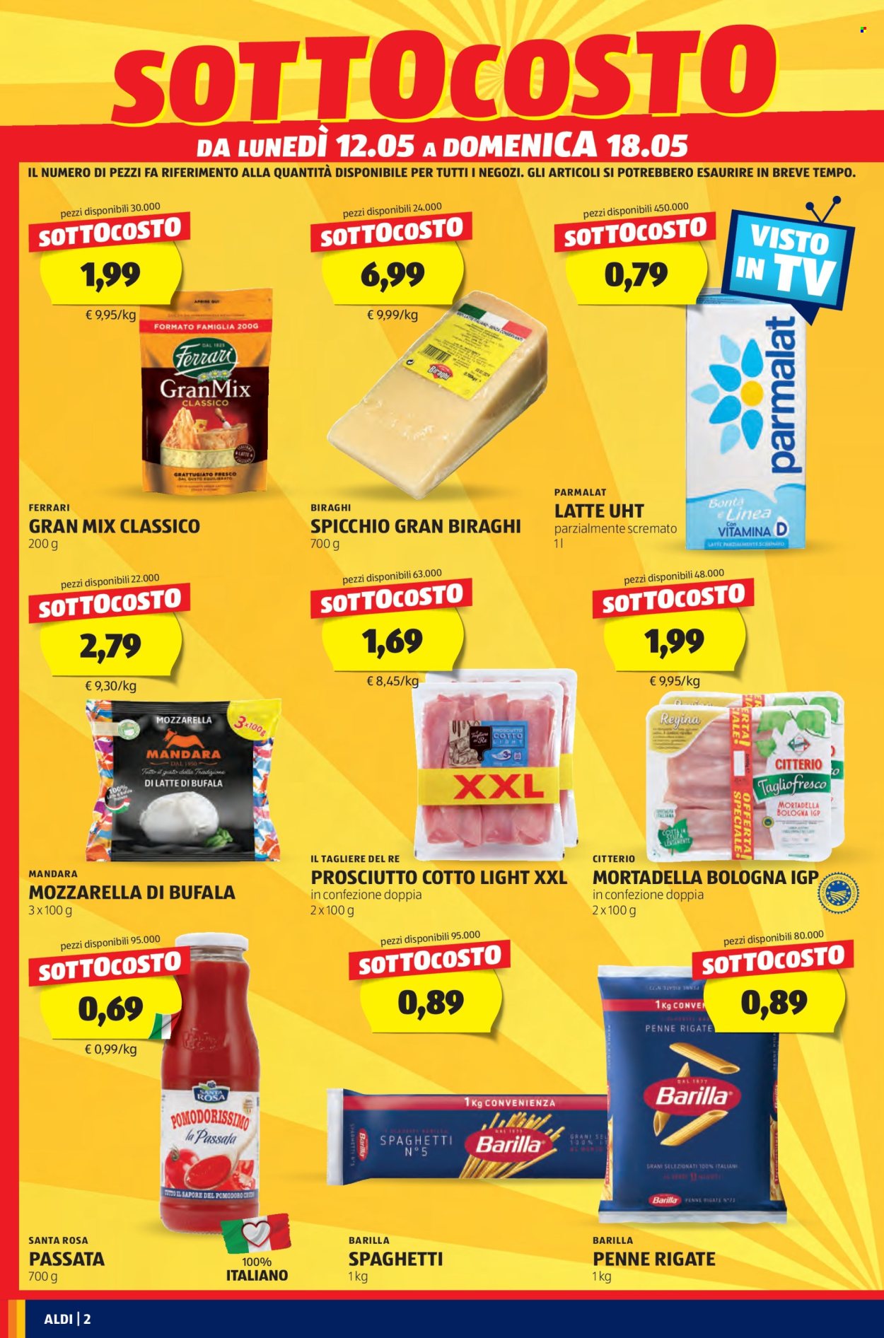 Volantino Aldi - 12/5/2025 - 18/5/2025. Pagina 1