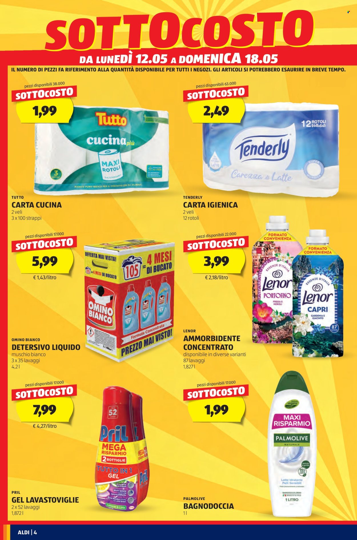 Volantino Aldi - 12/5/2025 - 18/5/2025. Pagina 1