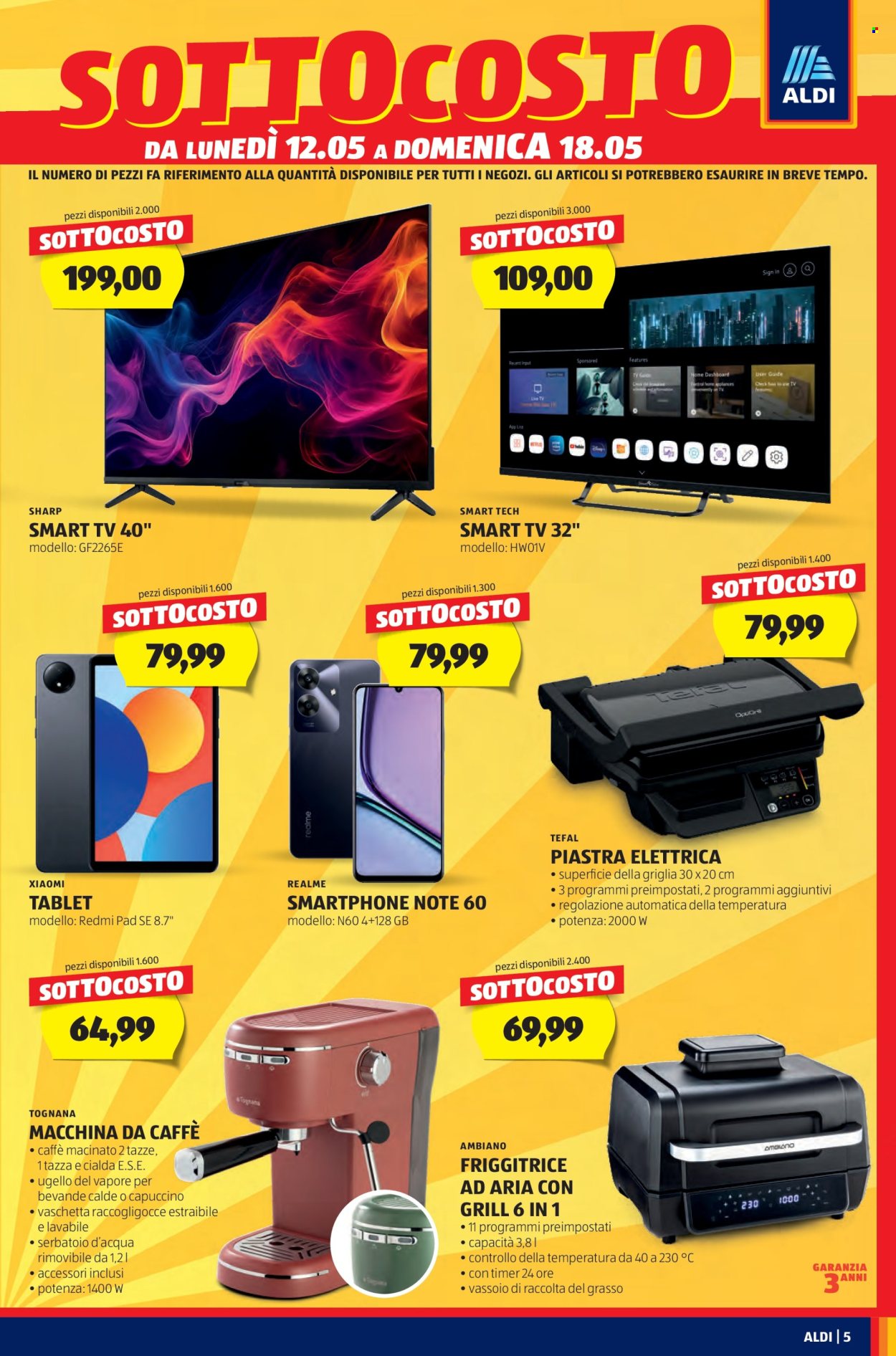 Volantino Aldi - 12/5/2025 - 18/5/2025. Pagina 1