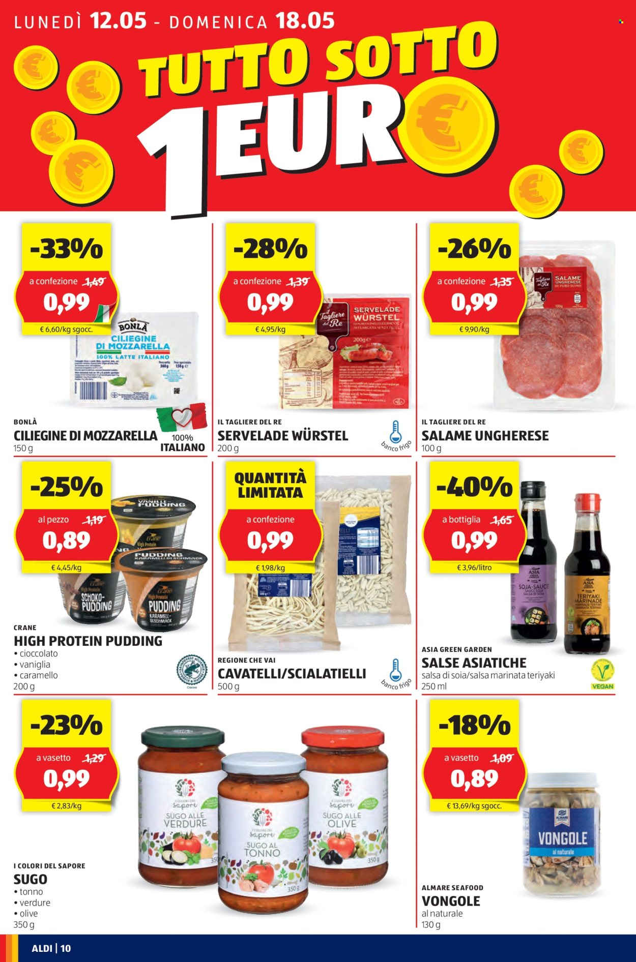 Volantino Aldi - 12/5/2025 - 18/5/2025. Pagina 1