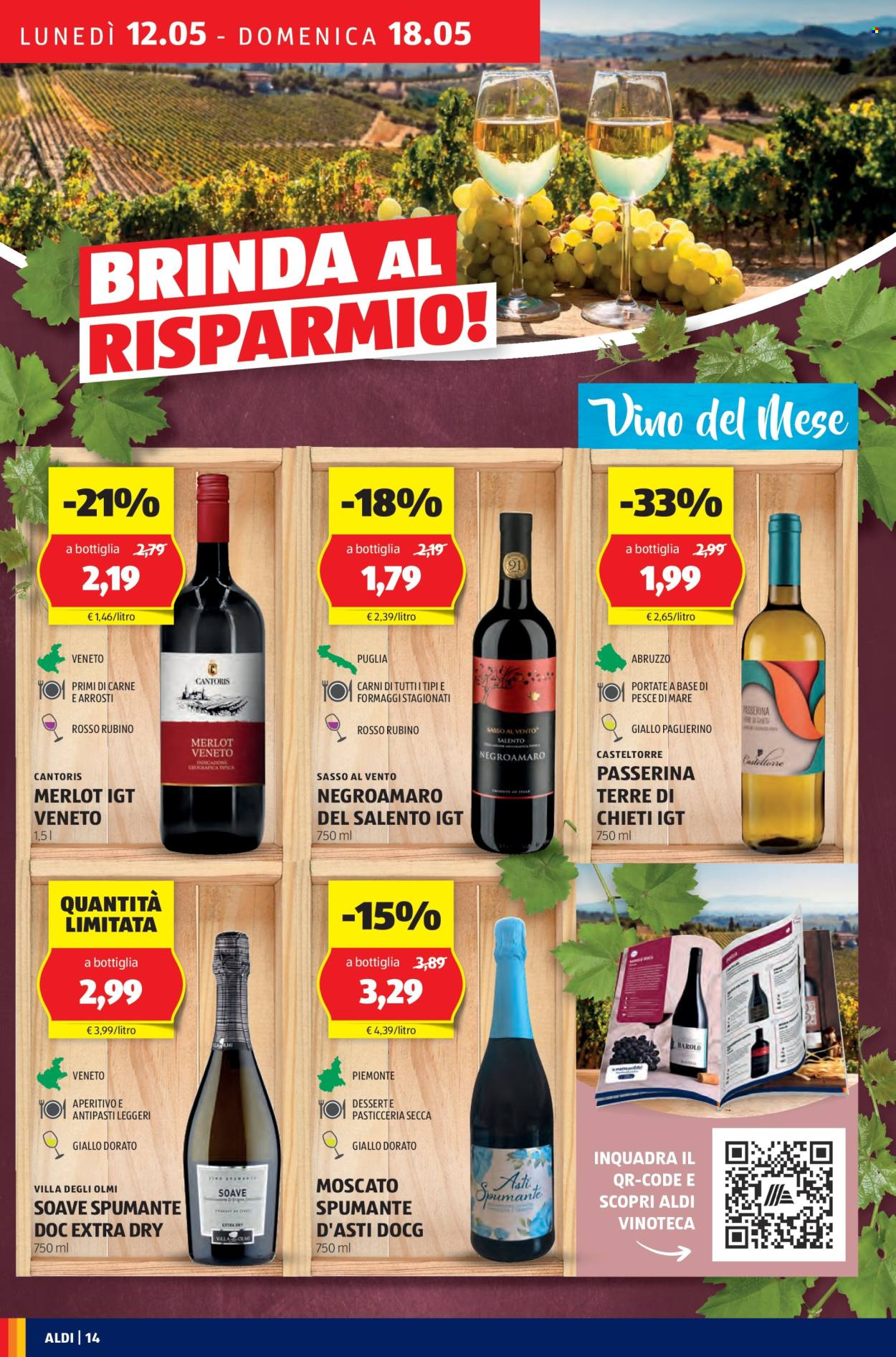 Volantino Aldi - 12/5/2025 - 18/5/2025. Pagina 1