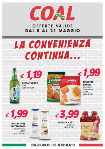 Volantino COAL - 8/5/2025 - 21/5/2025.