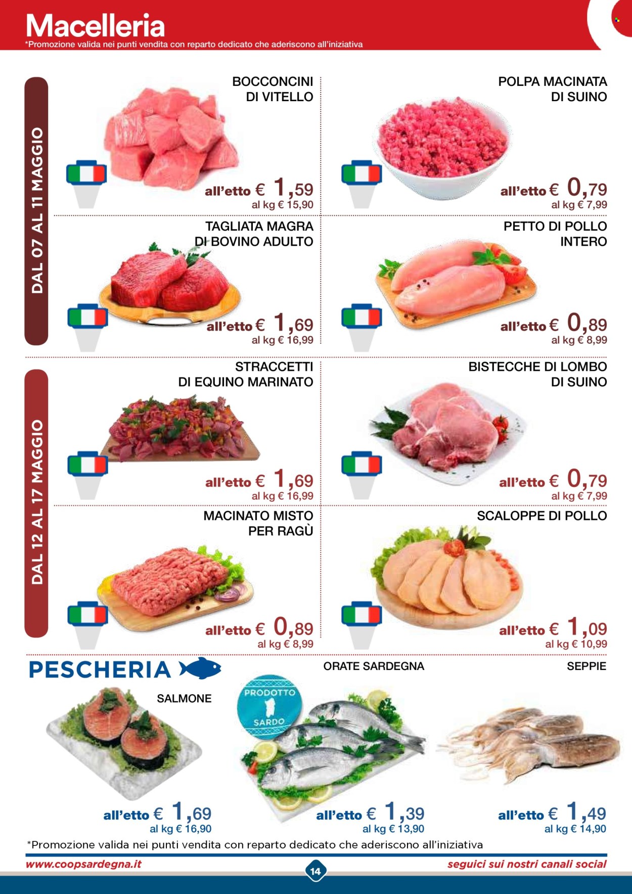 Volantino Coop - 7/5/2025 - 17/5/2025. Pagina 1