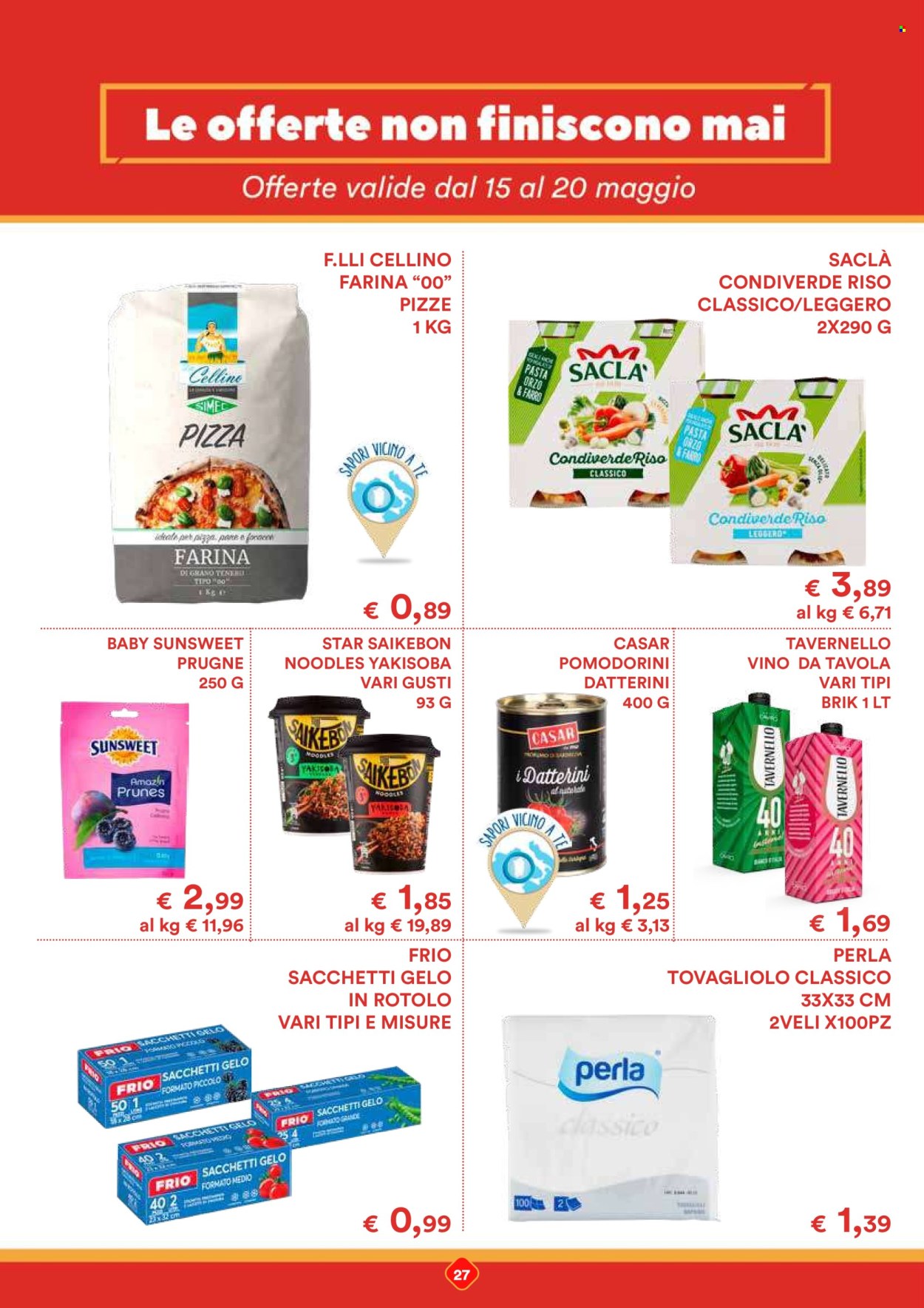 Volantino Coop - 7/5/2025 - 17/5/2025. Pagina 1