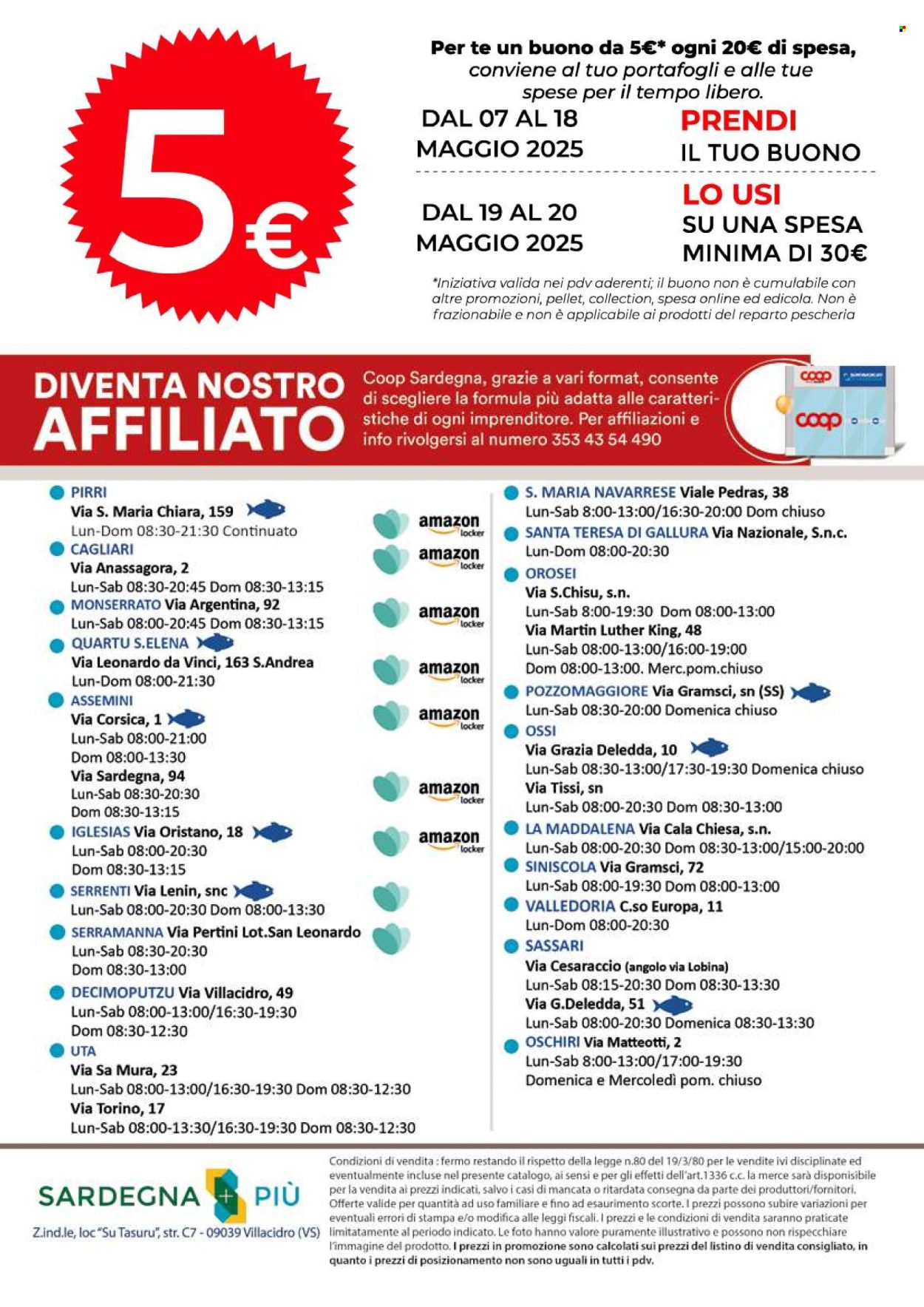 Volantino Coop - 7/5/2025 - 17/5/2025. Pagina 1