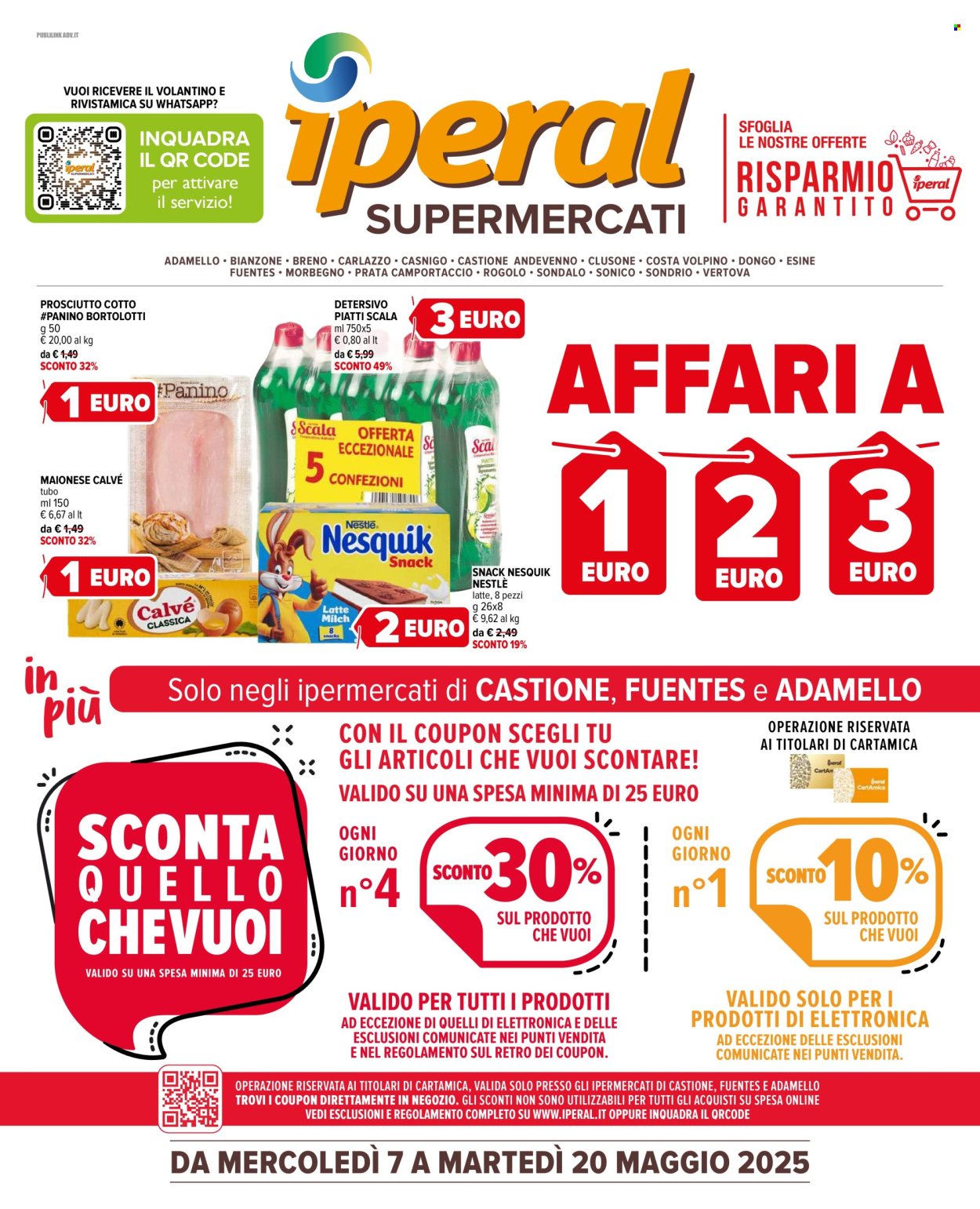 Volantino Iperal - 7/5/2025 - 20/5/2025. Pagina 1