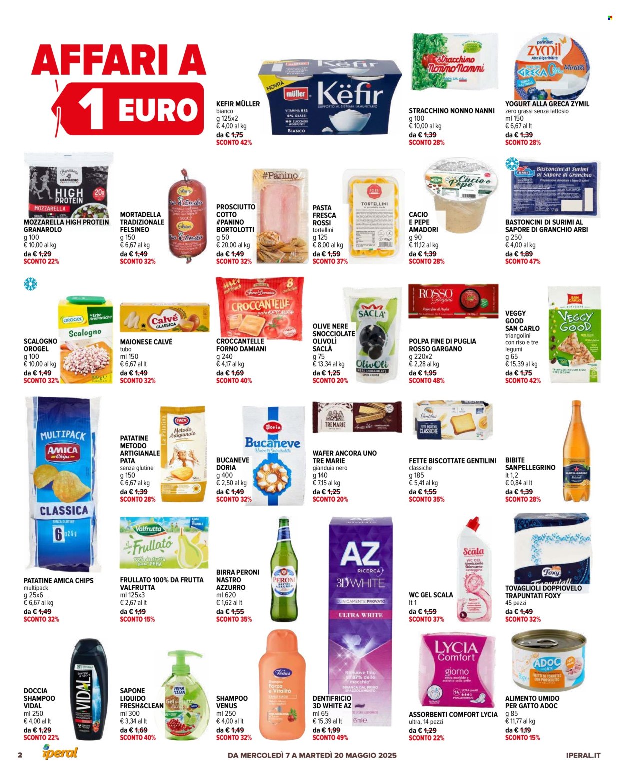 Volantino Iperal - 7/5/2025 - 20/5/2025. Pagina 1