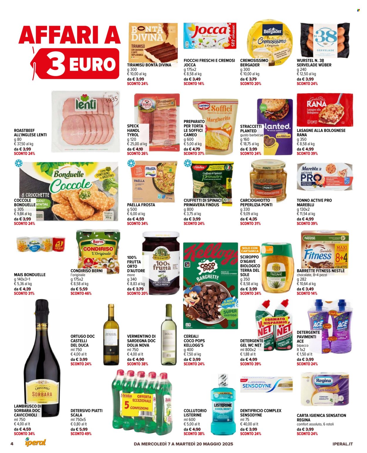 Volantino Iperal - 7/5/2025 - 20/5/2025. Pagina 1