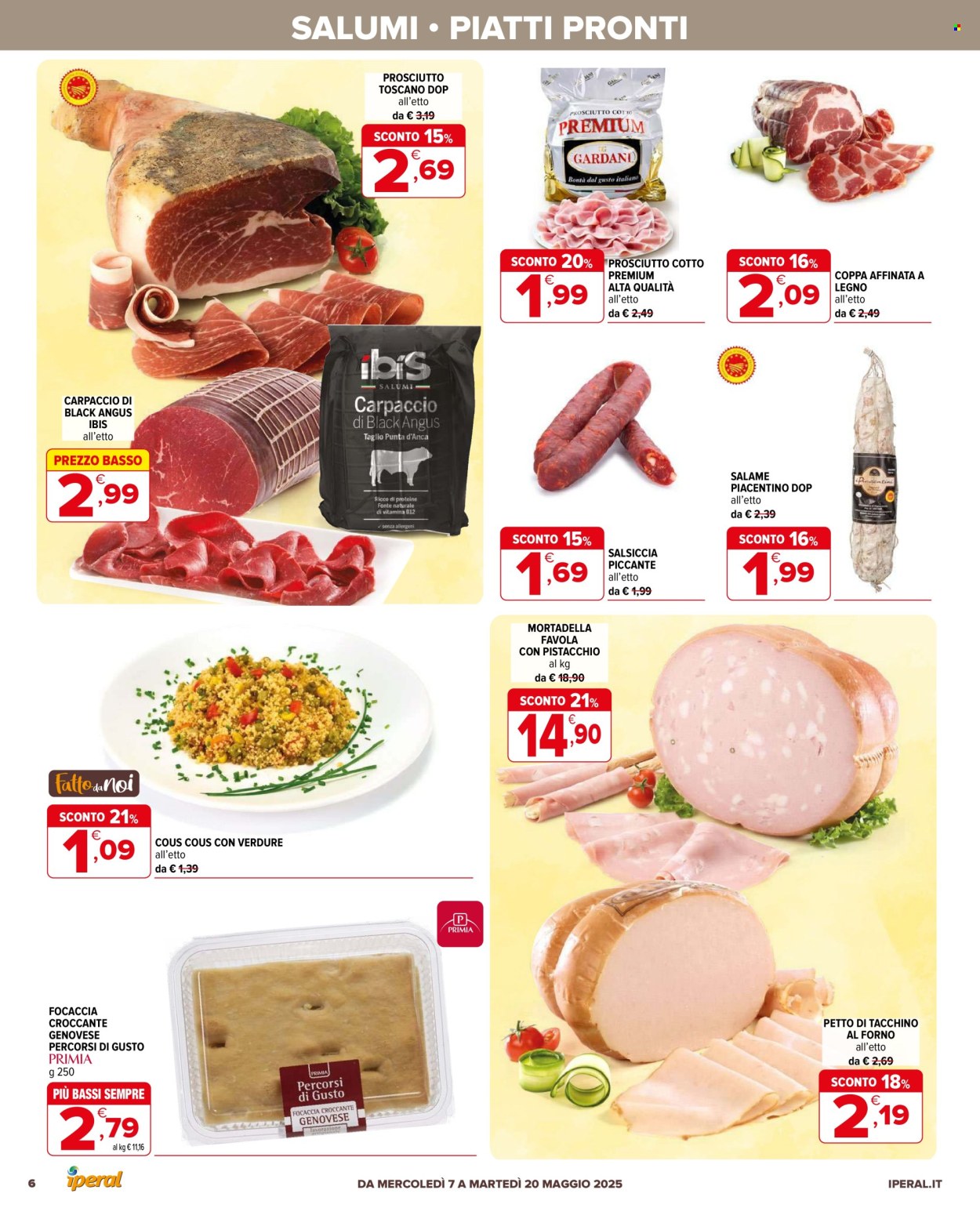 Volantino Iperal - 7/5/2025 - 20/5/2025. Pagina 1